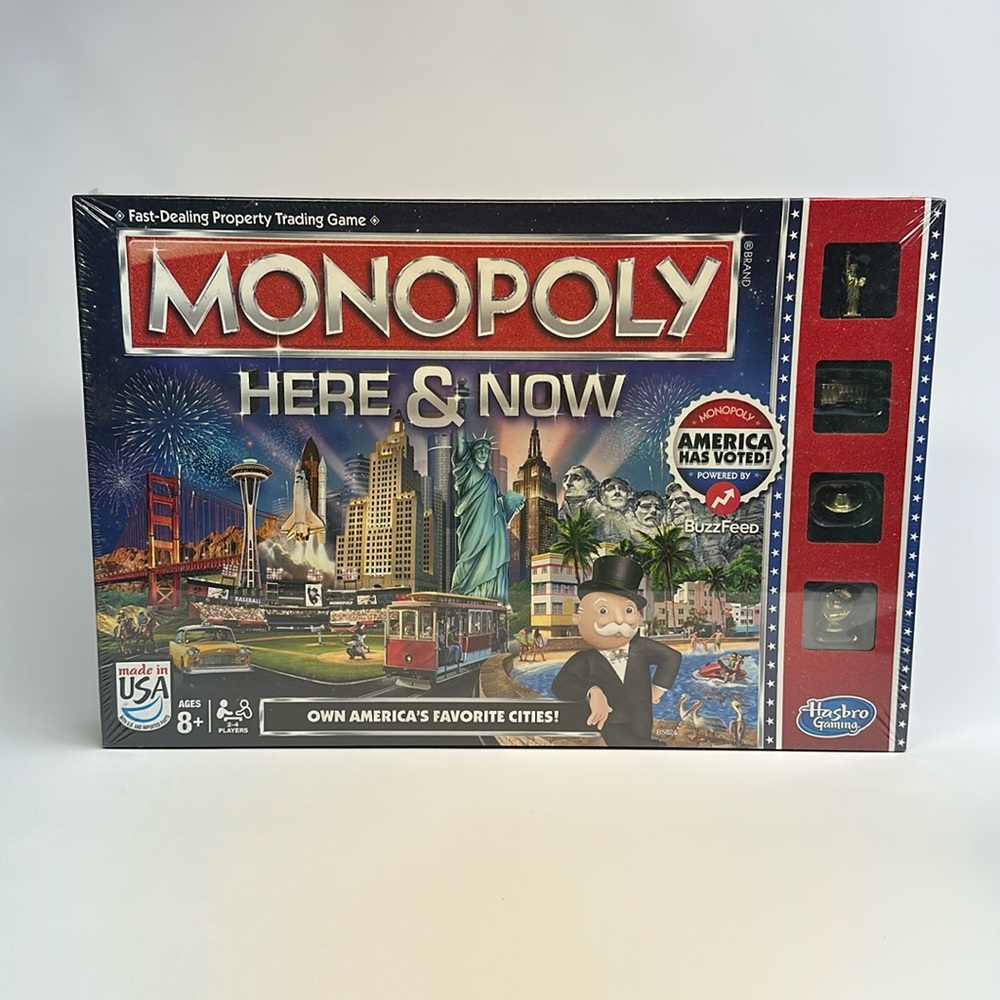 Monopoly Here & Now (US Edition) New Sealed